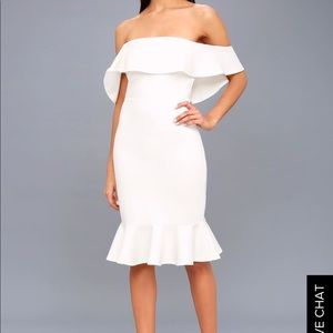 Lulu’s Confidence Boost off-shoulder dress